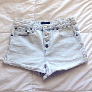Forever 21 Lightwash Jean Shorts NWOT